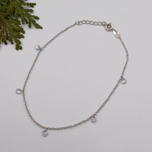 ✨️Dainty Crystal Bracelet/Anklet